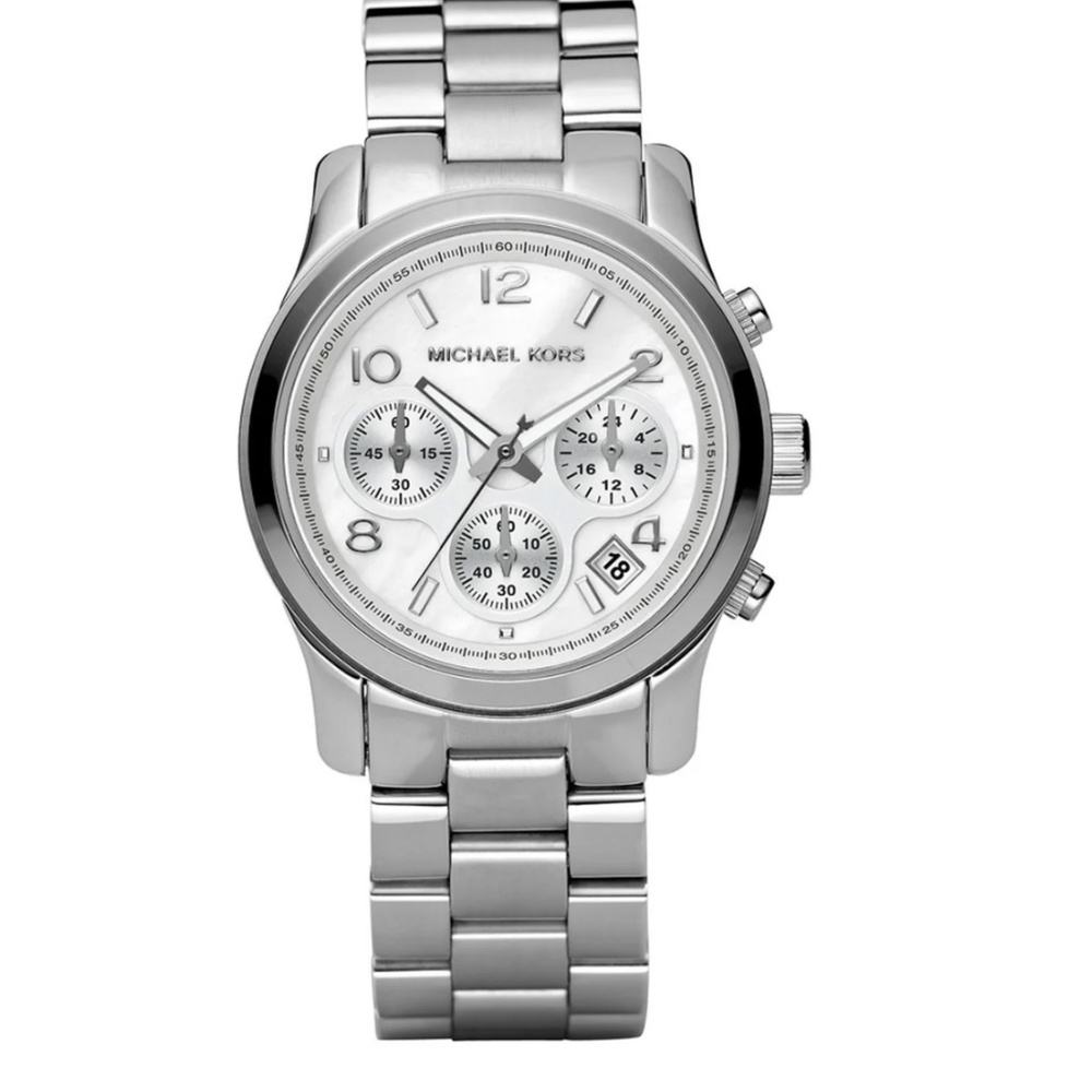 Michael Kors Runway Chronograph MK5076 Watch Silver